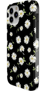 Daisy Daydream | Black Floral Case iPhone Case get.casely 
