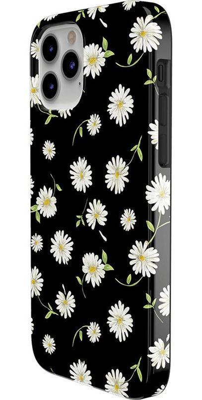 Daisy Daydream | Black Floral Case iPhone Case get.casely 