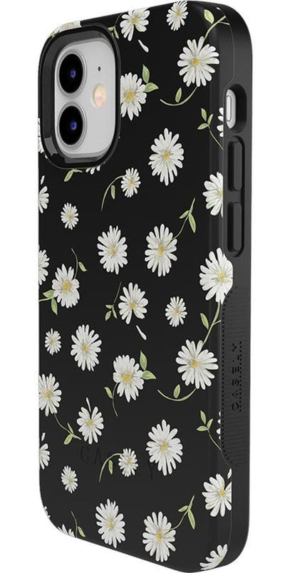 Daisy Daydream | Black Floral Case iPhone Case get.casely 