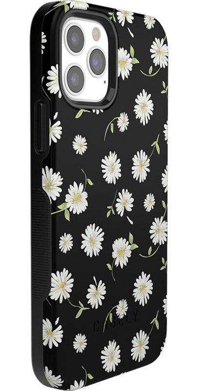 Daisy Daydream | Black Floral Case iPhone Case get.casely 
