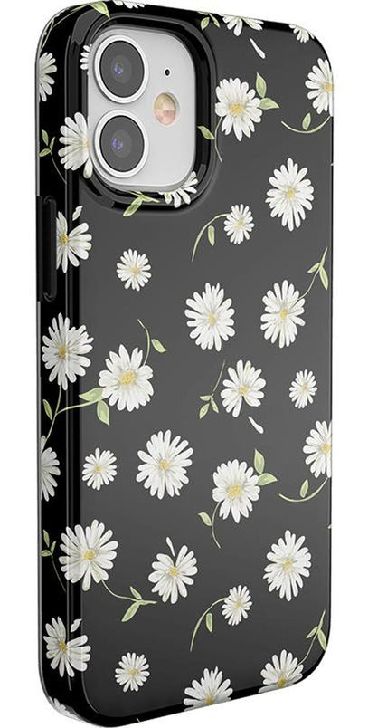 Daisy Daydream | Black Floral Case iPhone Case get.casely 
