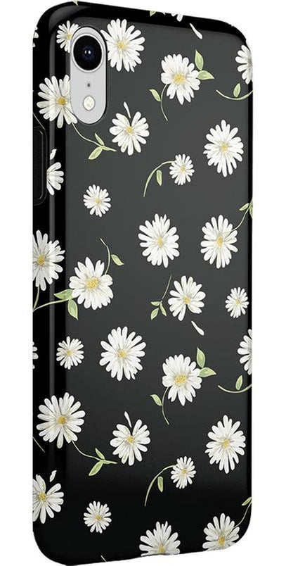 Daisy Daydream | Black Floral Case iPhone Case get.casely 
