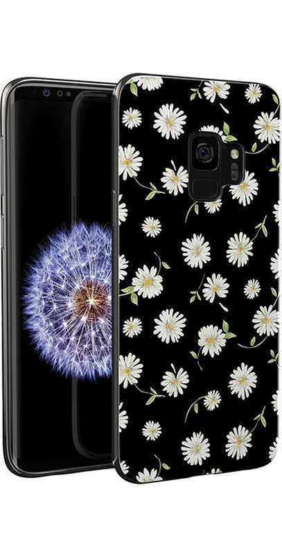 Daisy Daydream | Black Floral Samsung Case Samsung Case get.casely 