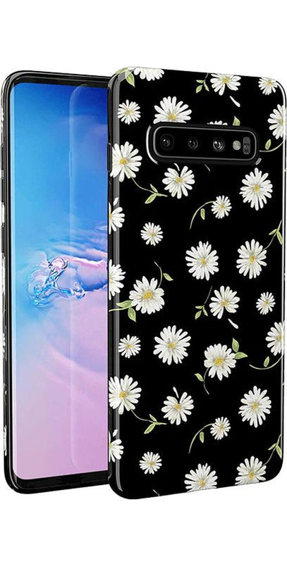 Daisy Daydream | Black Floral Samsung Case Samsung Case get.casely 