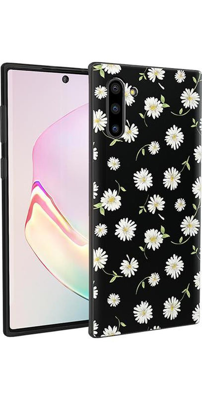 Daisy Daydream | Black Floral Samsung Case Samsung Case get.casely 