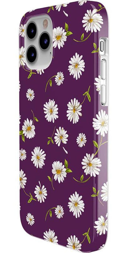 Daisy Daydream | Plum Purple Floral Case iPhone Case get.casely 