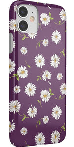 Daisy Daydream | Plum Purple Floral Case iPhone Case get.casely 