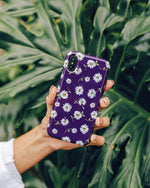 Daisy Daydream | Plum Purple Floral Case iPhone Case get.casely 