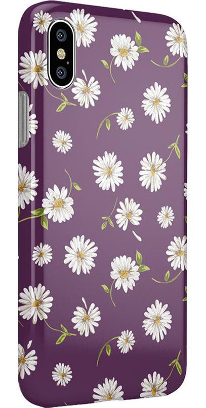 Daisy Daydream | Plum Purple Floral Case iPhone Case get.casely 