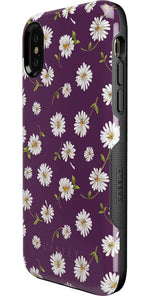 Daisy Daydream | Plum Purple Floral Case iPhone Case get.casely 