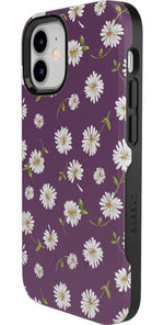 Daisy Daydream | Plum Purple Floral Case iPhone Case get.casely 