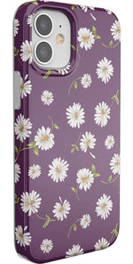 Daisy Daydream | Plum Purple Floral Case iPhone Case get.casely 