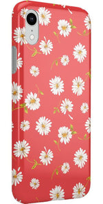 Daisy Daydream | Red Coral Floral Case iPhone Case get.casely 