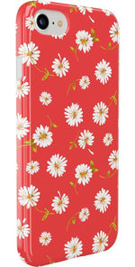 Daisy Daydream | Red Coral Floral Case iPhone Case get.casely 