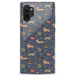 Dashing Doxies | Dachshund Dog Case Phone Case Casetry Essential Galaxy Note 10 Plus