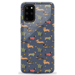Dashing Doxies | Dachshund Dog Case Phone Case Casetry Essential Galaxy S20 Plus