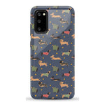 Dashing Doxies | Dachshund Dog Case Phone Case Casetry Essential Galaxy S20