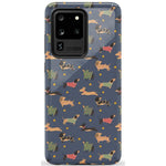 Dashing Doxies | Dachshund Dog Case Phone Case Casetry Essential Galaxy S20 Ultra