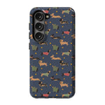 Dashing Doxies | Dachshund Dog Case Phone Case Casetry Essential Galaxy S22 Plus