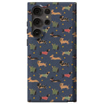 Dashing Doxies | Dachshund Dog Case Phone Case Casetry Essential Galaxy S23 Ultra