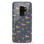 Dashing Doxies | Dachshund Dog Case Phone Case Casetry Essential Galaxy S9 Plus
