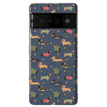 Dashing Doxies | Dachshund Dog Case Phone Case Casetry Essential Google Pixel 6 Pro