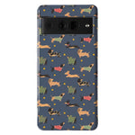 Dashing Doxies | Dachshund Dog Case Phone Case Casetry Essential Google Pixel 7 Pro