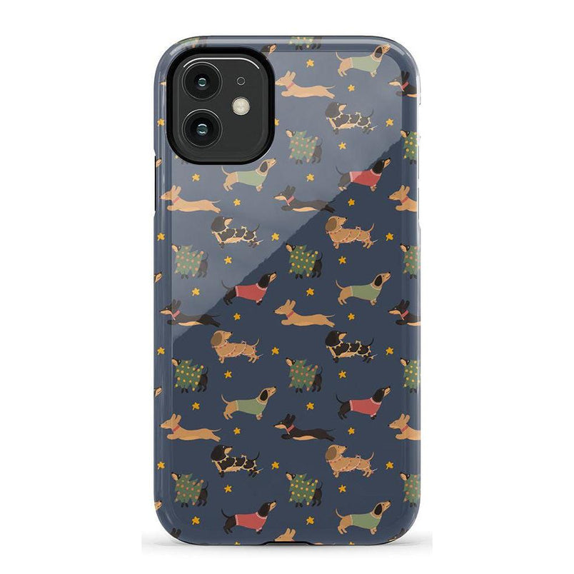 Dashing Doxies | Dachshund Dog Case Phone Case Casetry Essential iPhone 6/7/8