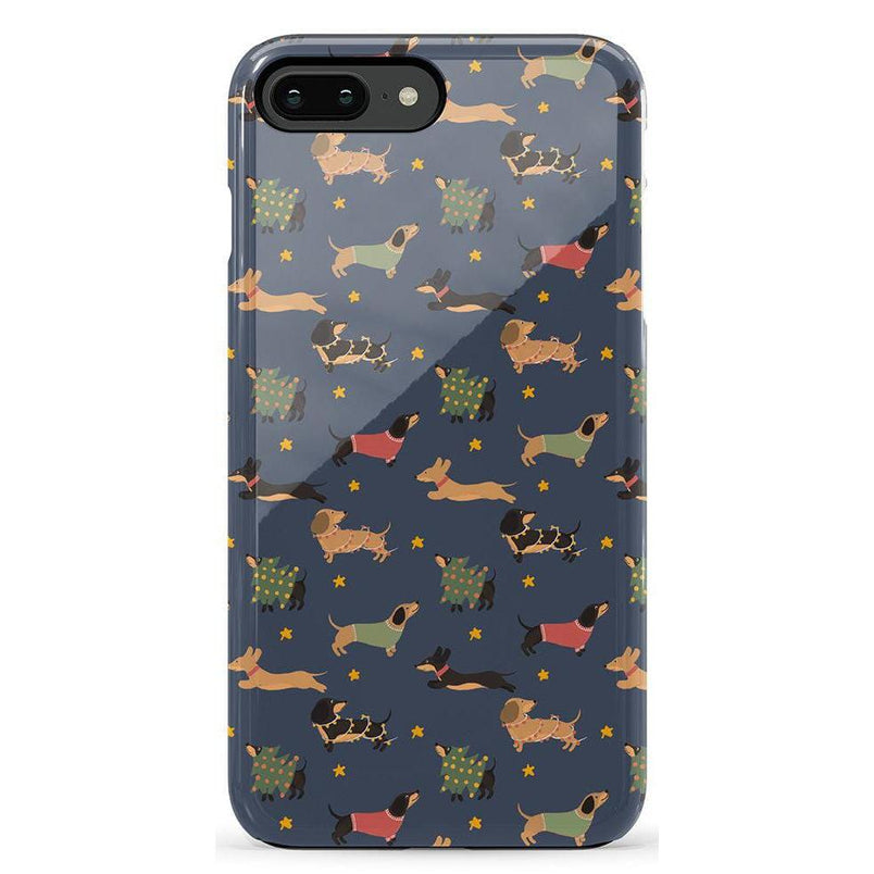 Dashing Doxies | Dachshund Dog Case Phone Case Casetry Essential iPhone 6/7/8 Plus