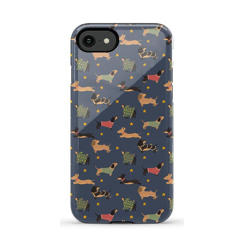 Dashing Doxies | Dachshund Dog Case Phone Case Casetry Essential iPhone 11 Pro Max