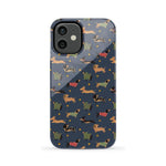 Dashing Doxies | Dachshund Dog Case Phone Case Casetry Essential iPhone 12 Mini