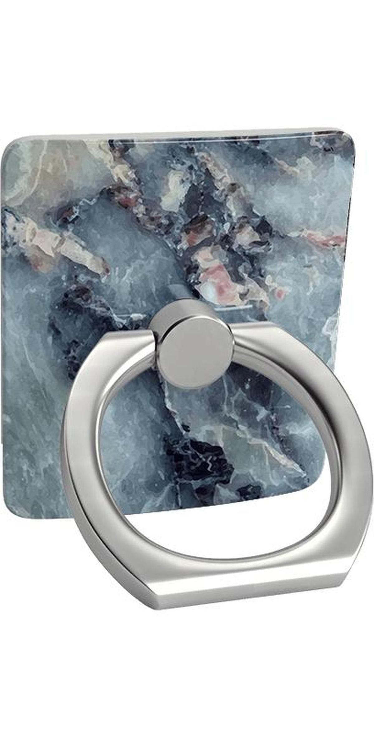 Deep Sea Blue Marble Phone Ring - Thumbnail 2