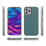 Deep Teal on Nude | Ultra-Protective Bold Case iPhone Case get.casely 