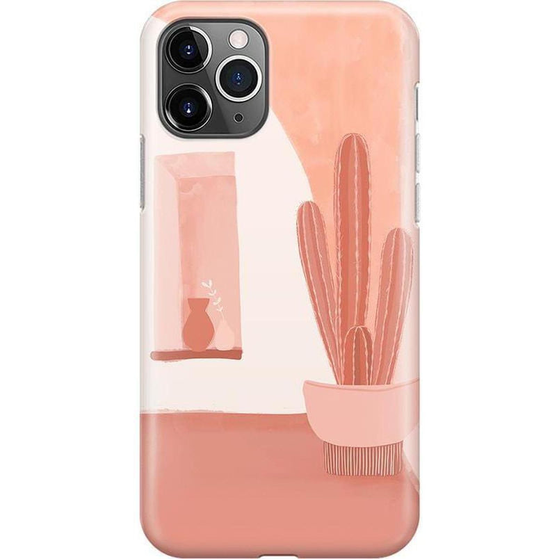 Desert Daze | Peachy Cactus Case iPhone Case get.casely Classic iPhone 11 Pro Max 