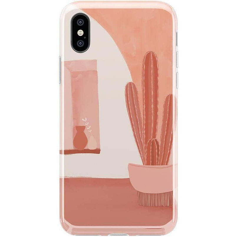 Desert Daze | Peachy Cactus Case iPhone Case get.casely Classic iPhone XS Max 