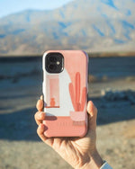 Desert Daze | Peachy Cactus Case iPhone Case get.casely 