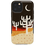 Desert Nights | Cactus Colorblock Case iPhone Case get.casely Bold iPhone 11 Pro Max