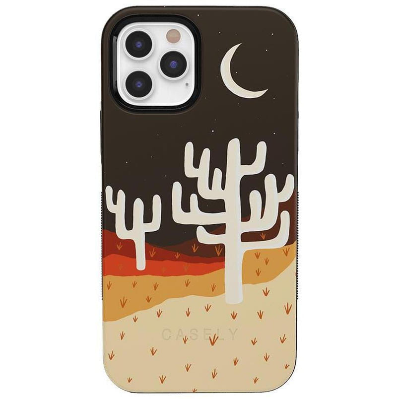 Desert Nights | Cactus Colorblock Case iPhone Case get.casely Bold + MagSafe® iPhone 12 Pro Max