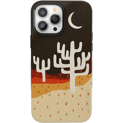 Desert Nights | Cactus Colorblock Case iPhone Case get.casely Bold + MagSafe® iPhone 13 Pro Max