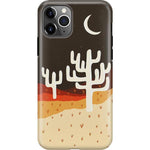 Desert Nights | Cactus Colorblock Case iPhone Case get.casely Classic iPhone 11 Pro Max