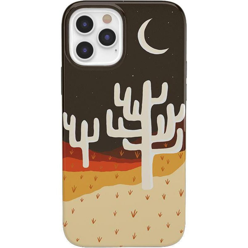 Desert Nights | Cactus Colorblock Case iPhone Case get.casely Classic iPhone 12 Pro Max