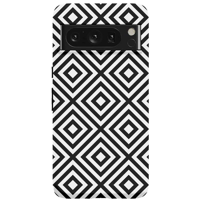 Diamonds | High Contrast Design Case Phone Case Casetry Essential Google Pixel 8 Pro