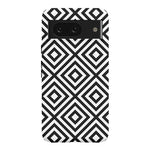 Diamonds | High Contrast Design Case Phone Case Casetry Essential Google Pixel 8