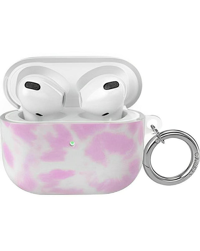 Down for Whatever | Light Pink Tie Dye AirPods Case AirPods Case get.casely AirPods 3 Case 