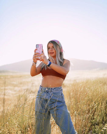Down for Whatever | Light Pink Tie Dye Case iPhone Case get.casely 