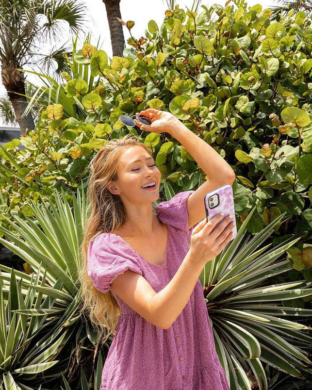 Down for Whatever | Light Pink Tie Dye Case iPhone Case get.casely 