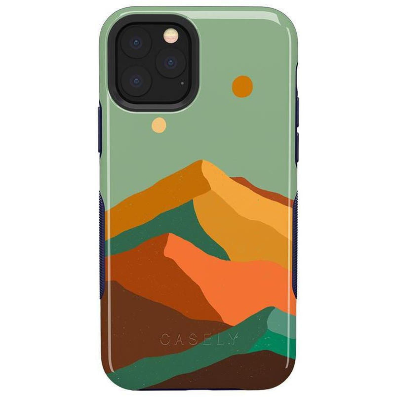 Endless Peaks | Colorblock Mountain Case iPhone Case get.casely Bold iPhone 11 Pro Max