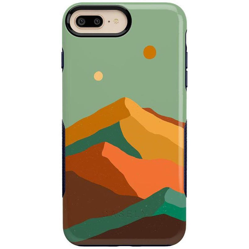 Endless Peaks | Colorblock Mountain Case iPhone Case get.casely Bold iPhone 6/7/8 Plus