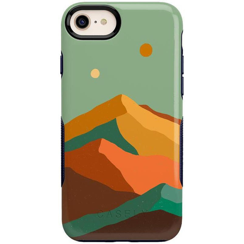 Endless Peaks | Colorblock Mountain Case iPhone Case get.casely Bold iPhone SE (2020 & 2022)