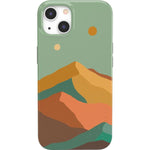 Endless Peaks | Colorblock Mountain Case iPhone Case get.casely Classic iPhone 13 Mini